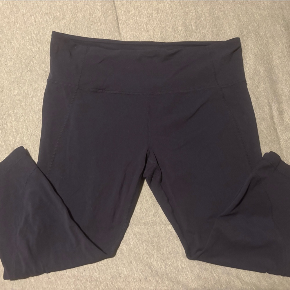 Athleta Navy Capri Leggings